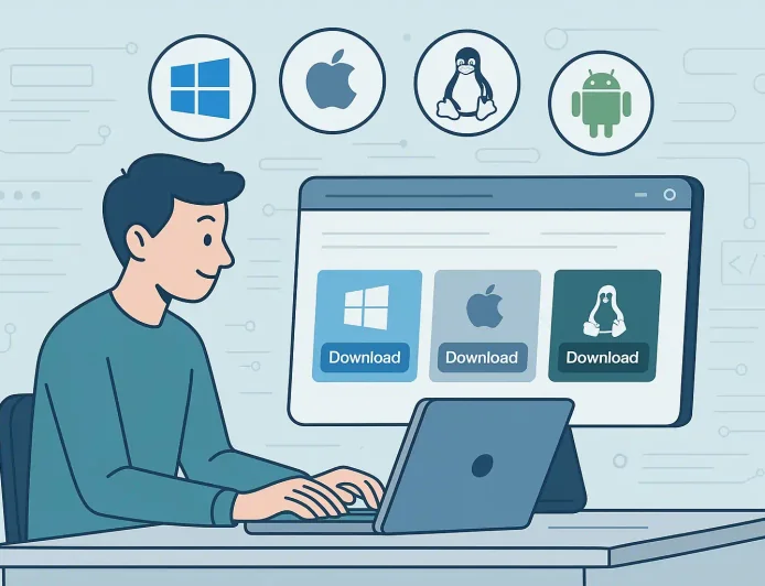 How to Unhide Downloads for macOS, Linux, and Android When Downloading Apps and Games